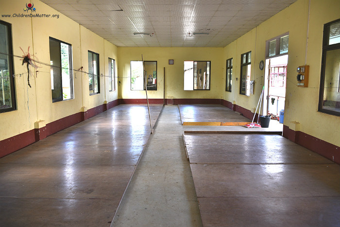 cleaned disinfected dormitories sasana orphanage myanmar - children do matter