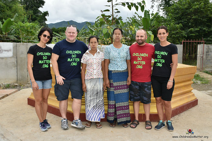 cleaning ladies sasana orphanage myanmar - children do matter