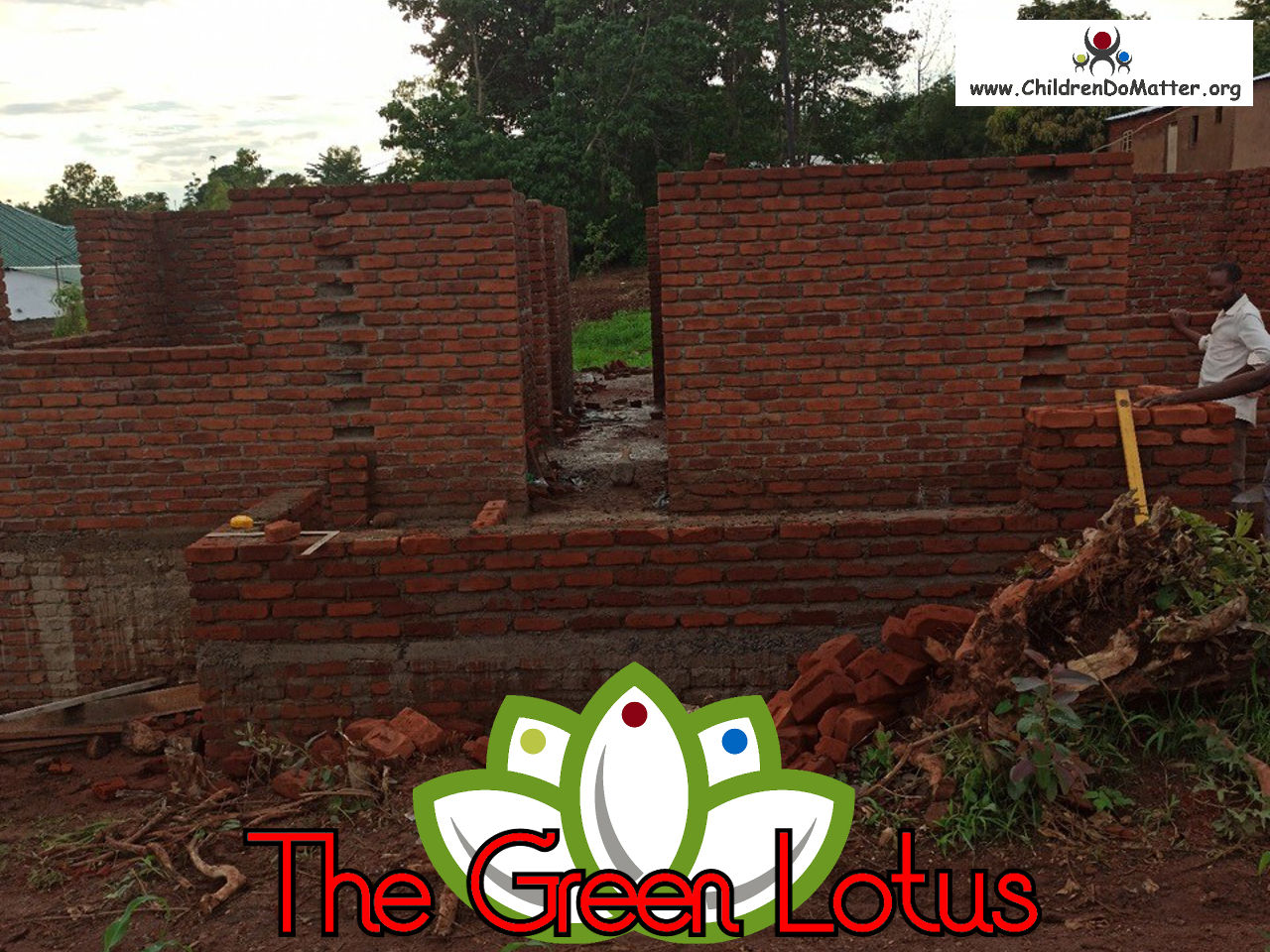 costruzione dell'orfanotrofio casa di accoglienza the green lotus a blantyre malawi - children do matter - 14