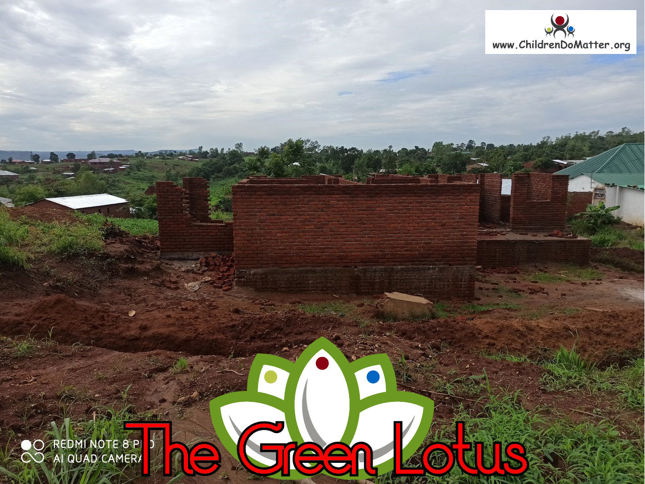 costruzione dell'orfanotrofio casa di accoglienza the green lotus a blantyre malawi - children do matter - 16