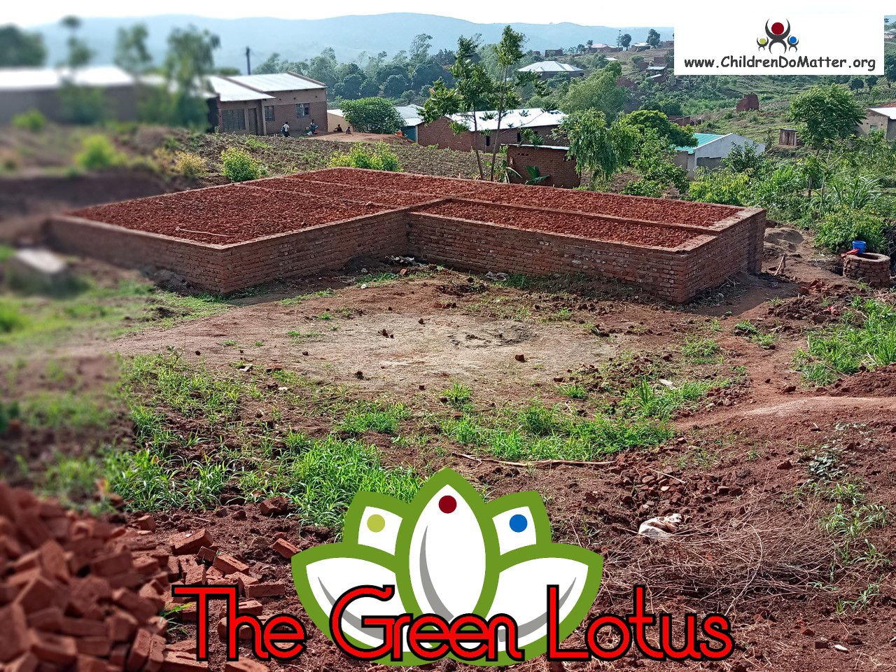 costruzione dell'orfanotrofio casa di accoglienza the green lotus a blantyre malawi - children do matter - 7